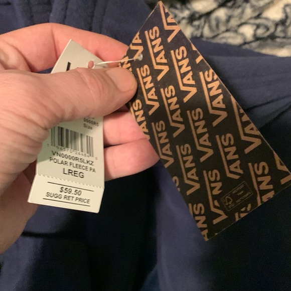 Vans joggers NWT heavy material - Picture 5 of 6